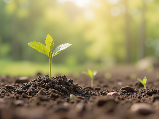 山景地貌,肥沃土壤和植被,代表土元素的稳定与根基